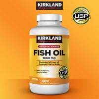 鱼油 Kirkland Signature Fish Oil 1000 mg., 400 Softg