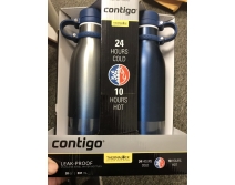 保温水杯Contigo Couture 20 oz Water Bottle, 2-pack