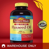 Nature Made Flaxseed Oil 1400 mg., 300 Softgels