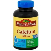 钙 100片Nature Made Calcium Dietary Supplement Liqui