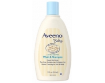 婴儿洗发沐浴露 Aveeno Baby Wash and Shampoo - 12.0oz