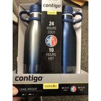 保温水杯Contigo Couture 20 oz Water Bottle, 2-pack