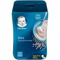 gerber 嘉宝一段 大米米粉辅食Gerber Single Grain Rice Baby Ce
