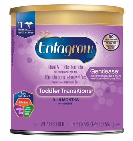 美赞臣二段紫色罐装567g target款Enfagrow Toddler Transitions