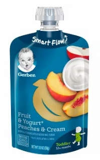 嘉宝果泥三段辅食12个月以上Gerber Toddler Food Fruit & Yogu