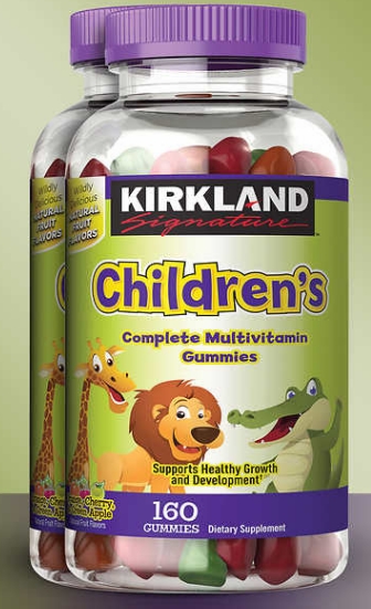 儿童多种维生素Kirkland Signature Children's Complete Mult