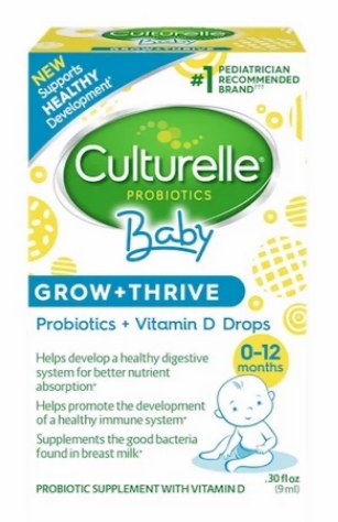 婴儿益生菌Culturelle Baby Grow + Thrive, Probiotic + Vi